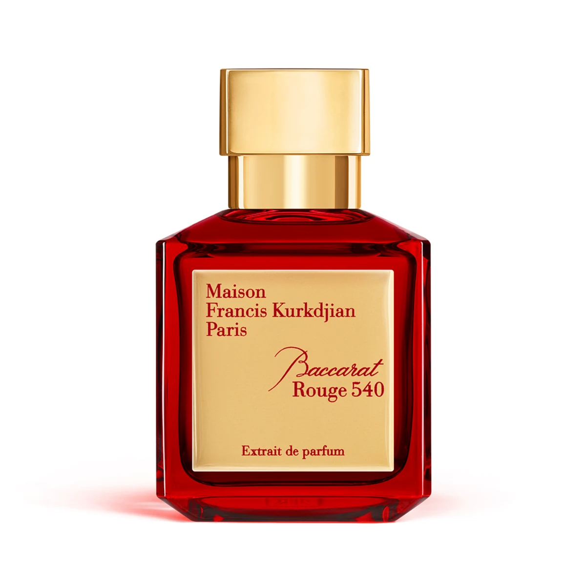 Maison Francis Kurkdjian Baccarat Rouge 540 Extrait de Parfum 70 ml — frasco