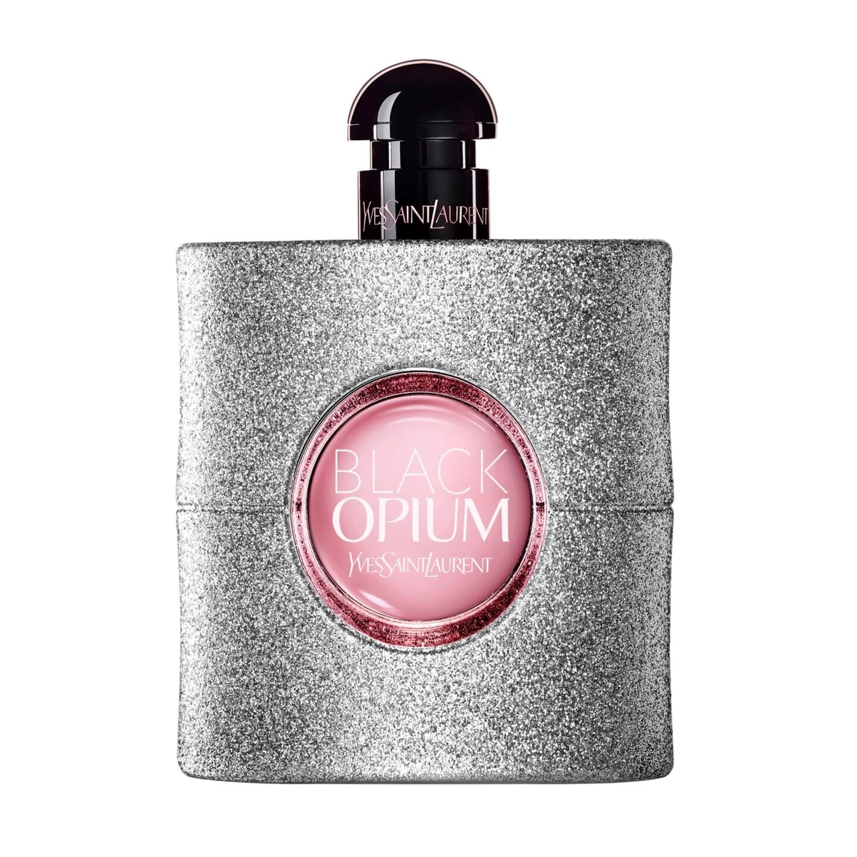 Yves Saint Laurent Black Opium Eau de Parfum Glitter 90 ml — frasco