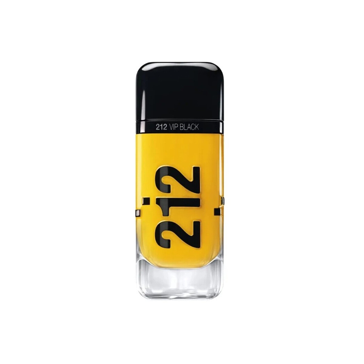 Carolina Herrera 212 VIP Black Cab Limited Edition — somente o frasco em fundo branco