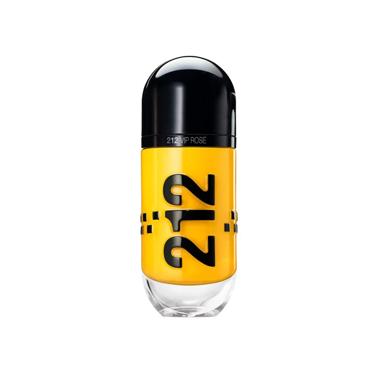 Carolina Herrera 212 VIP Rosé Cab Limited Edition — somente o frasco em fundo branco